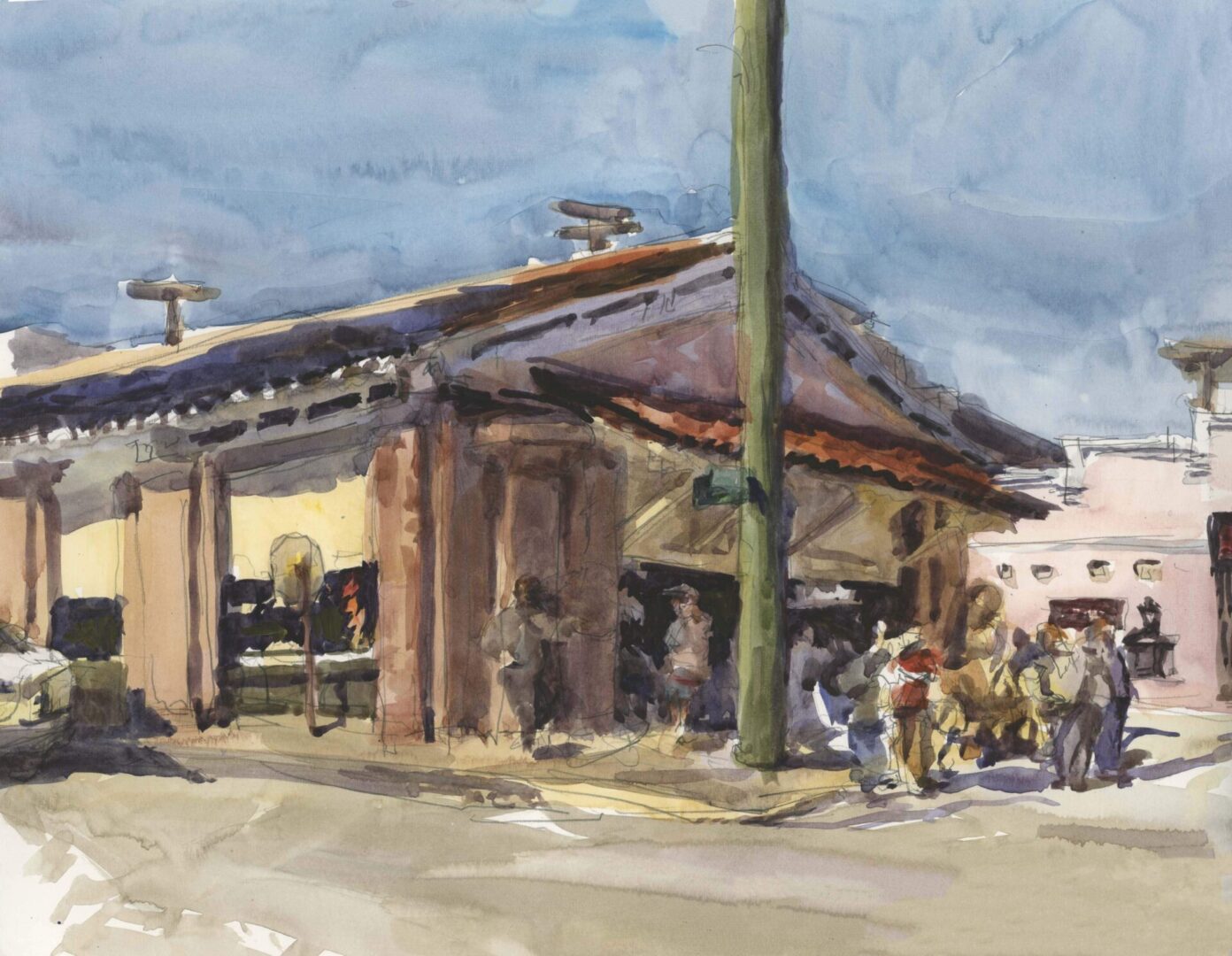 Charleston Market_11x14 Charleston Market_11x14