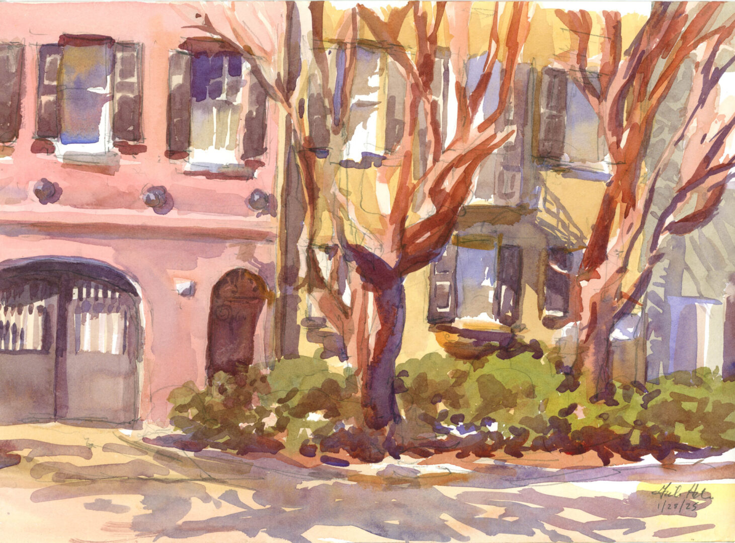 web copy - Morning Light on Rainbow Row_14 x 9and78 web copy - Morning Light on Rainbow Row_14 x 9and78